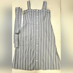 Everlane cotton weave tank dress